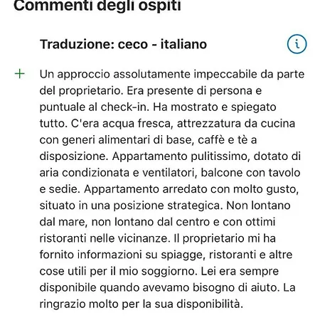 Apartmán Alba Sul Mare